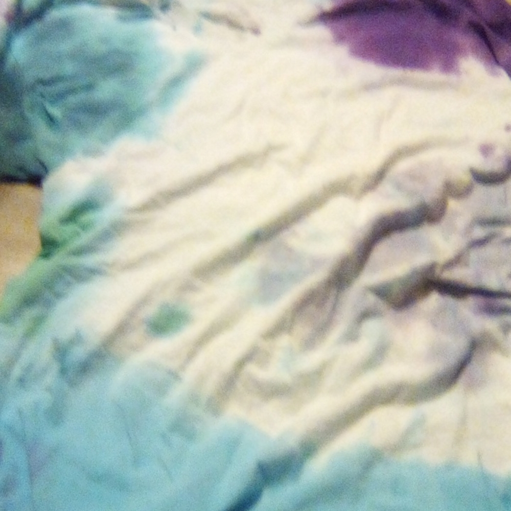 Homemade tie dye shirt